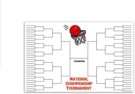 March Madness National Basketball Championship Bracket